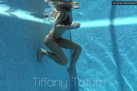 Tiffany Tatum gets horny and sexy in the pool