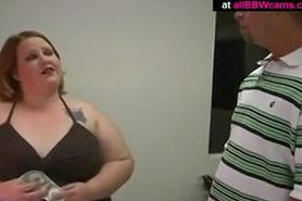 Open Pussy Bbw Fat Belly Giant Boobs Yells For Dick Part 1