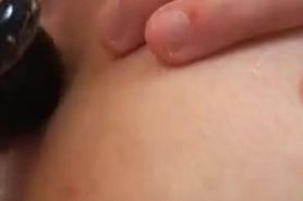 Fucking Herself in Both Holes!