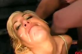 Blonde Chick Takes Multiple cumshots!
