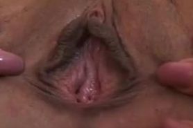 Aroused & pulsating vagina and anus closeup!