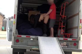 Latina Wife Fucks New Neighbor In The Back Of A Truck. Almost Caught By Husband Walking By