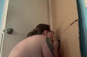 New vid of my wife at home gloryhole