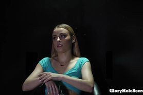Hot Blonde Gets All The Cum She Needs In The Gh