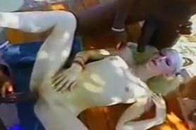 Hung BBC Showing a Young Blonde What For