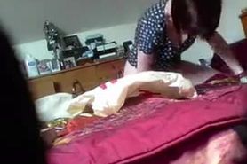 Great hidden cam video of my mother masturbating