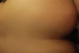 Interracial - Juicy fat white ass getting BBC hammer