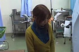 Petite Japanese Teen Gets Drilled During Gyno Examination