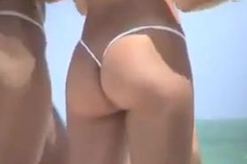 beach ass girls in micro thong