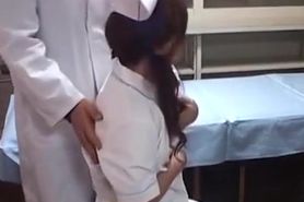Japanese Voyeur Footage of Clumsy Nurses Making up for Their Mistakes to a Dominant Doctor 1 [upload king]
