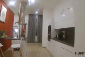 HUNT4K. The man has the opportunity to live in a cool apartment