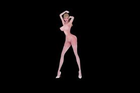 HS2 MMD - Sexy Nude Dance - Nice Body