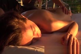 Lesbian Sex Parlor Massage Orgasm Hidden Cam
