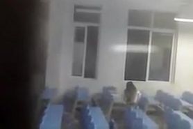 chinese students blowjob in class