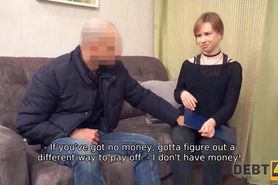 DEBT4k. Sex with loan shark is the only way for minx to avoid problems