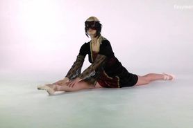 Naked ballet from Manya Russian girl