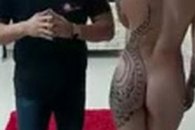 Sexy tattoo latina. Who is she?