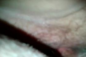 Licking wifes pussy again