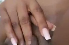 Slut from Antigua and Barbuda plays with her pussy.