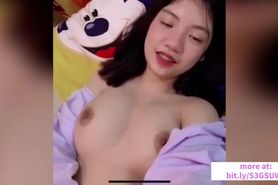 cute asian teen with big tits pt1