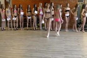 College beauties with amazing asses in true Latino contest