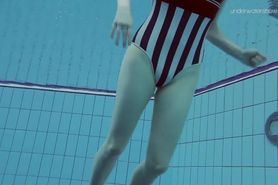 Lada Poleshuk hot underwater girl