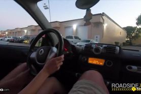 Roadside - Babe With Huge Boobs Gets Fucked By The Mechanic