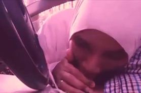 Neha amateur indian muslim blows boss in car 3