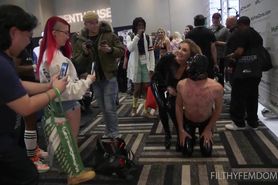 Filthiest Fucking Slut: Mona Wales Humiliates Tony Orlando in Public