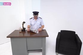 Sugarbabestv : Greek Police officer fucks brunette big tits girl