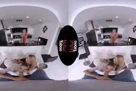 Virtual Taboo - Stud Gives It To Three Hot Blondes