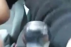 Pregnant  French cammilf fucking her gear lever