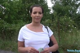 Public Agent Hot tourist Sophia Laure fucked and creampied