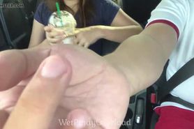 Starbucks Coffee Drive Thru While He Fingers Me Inside Car
