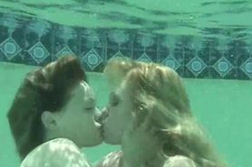 Charlee and Tasha Underwater