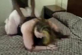 Cuckold hot wife gets caught from behind