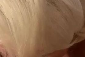 Milf sucks dick until I cum in her mouth and she swallows