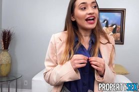 PropertySex Attractive Real Estate Agent Helps Her Mother's Client Purchase Home