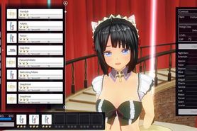 Custom Maid 3D 2- second Day with my first Maid !