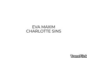 My Fucking God! Eva Maxim fucks her friend Charlotte Sins!