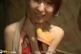 Two  fucked in the sauna