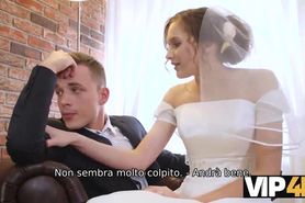 VIP4K. The married couple decide to sell the bride's pussy at a good price