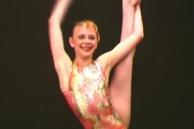 Russian flexible ballerina show