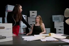 Nadya Nabakova Gets Punished by the Boss of Her Dreams