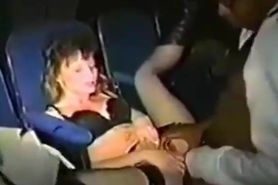 Amateur Wife Gangbanged by Strangers in Porn Theater