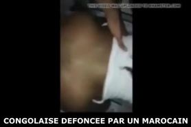 Un marocain defonce une congolaise