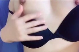 Korean Girl'S Perfect Shape Of Sexy Tits