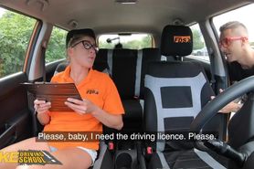 Fake Driving School, Rough Rough Sex For Sexy New Instructor E