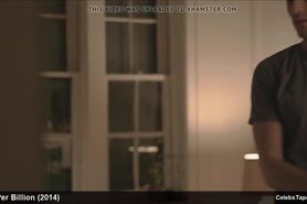 Blonde celebrity Teresa Palmer naked and romantic sex video