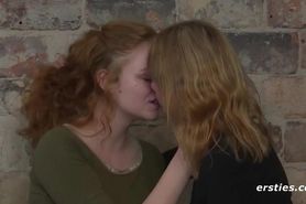 Ersties: Hot Lesbians Group Kissing Compilation